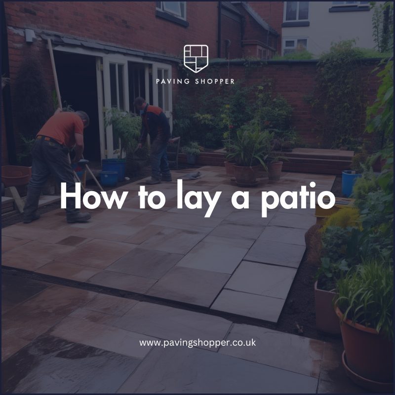 How to lay a patio guide featured image