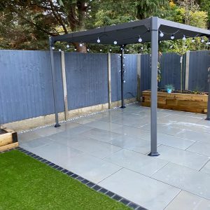 grey smooth paving 900 by 600