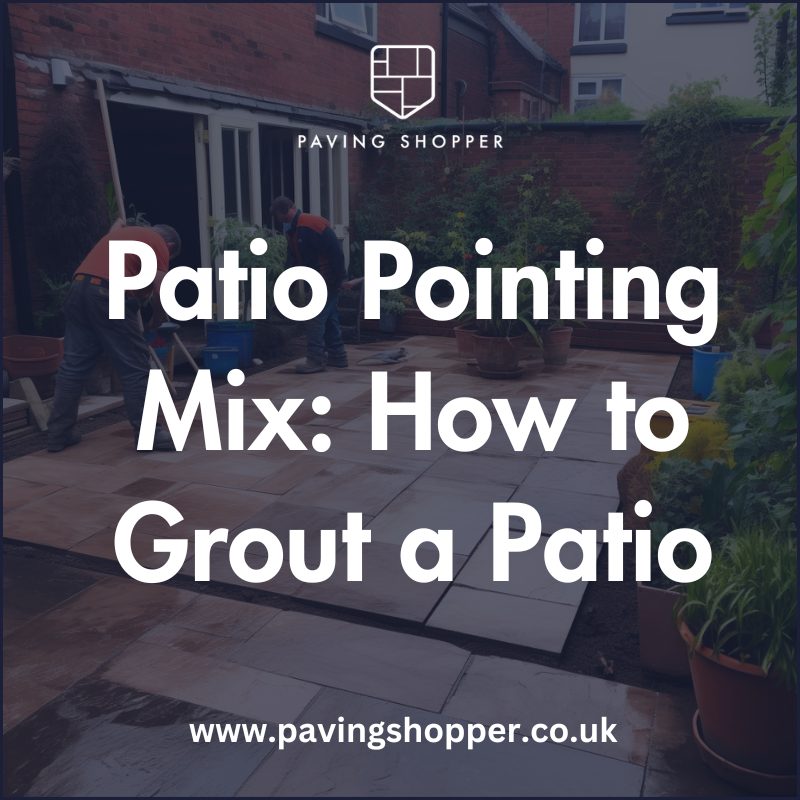 grouting a patio