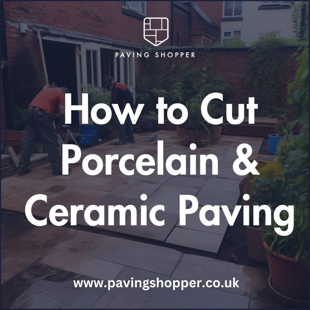 How to cut porcelain and ceramic paving